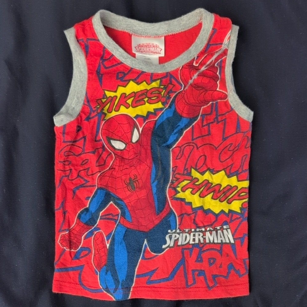 5 for $20 Marvel Spider-Man Kids Tank Top
